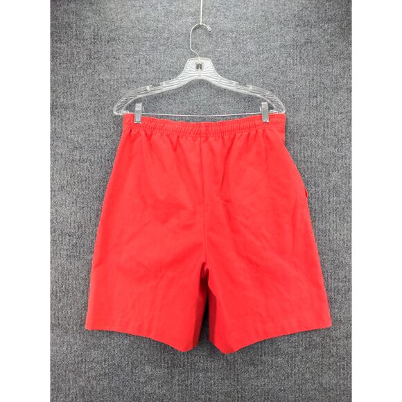 Vintage Womens Koret Francisca Shorts Size 31 Red Made in USA - Picture 2 of 9